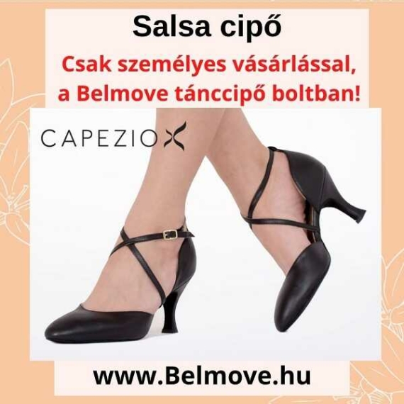 SC17 Capezio Salsa cipő orra zárt fazon